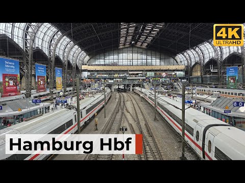 Hamburg Hbf 13.09.2025 - Nachmittagsverkehr mit ICE, IC, ME, RE & besonderen Gleisgeräuschen