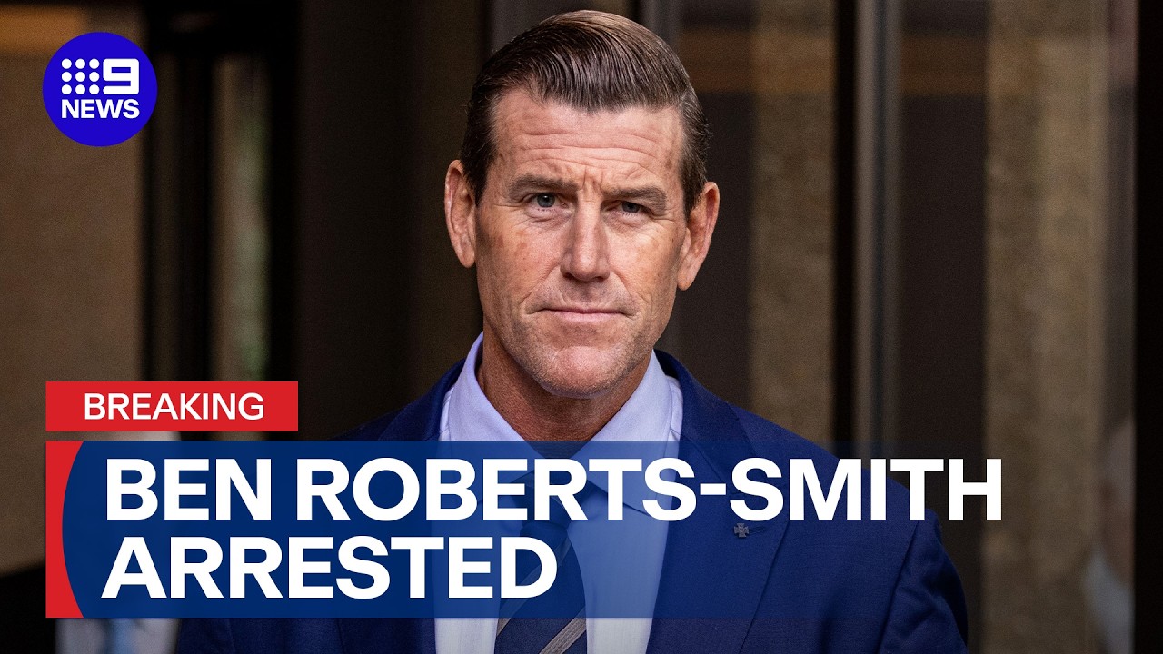 Ben Roberts-Smith arrested over alleged war crimes | 9 News Australia