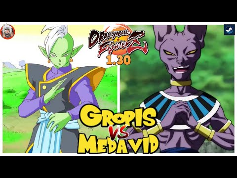 DBFZ MeDavid vs Gropis - Increibles Peleas! - Ver 1.30