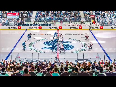 Seattle Kraken vs Washington Capitals 1/27/2026 NHL 26 Gameplay