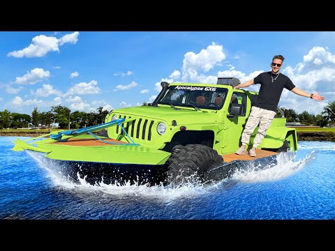 World’s First Boat Truck! YouTube Thumbnail