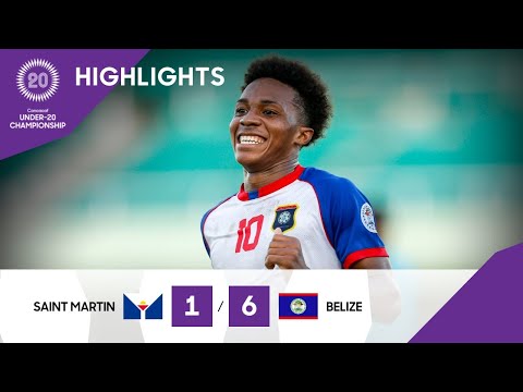 Concacaf Under-20 Championship - Saint Martin vs Belize
