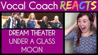 Vocal Coach reacts to Dream Theater - Under a Glass Moon (Live in Tokyo 1993)