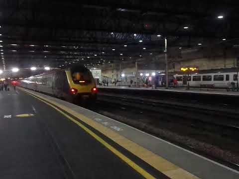 The x2 Class 221 'Super Voyager' Avanti West Coast was leaves at Carlisle Citadel Station.