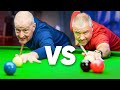 Steve Davis Vs Stephen Hendry In A Snooker Skills Showdown