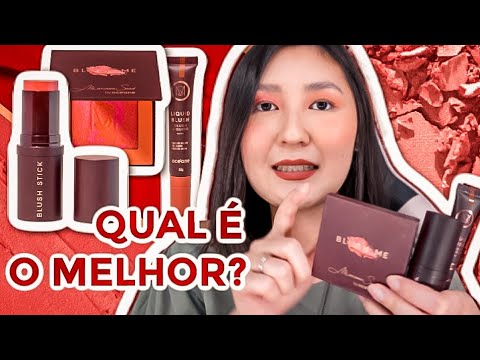 LIQUID BLUSH, BLUSH ME ou BLUSH STICK? - MARIANA SAAD by OCÉANE