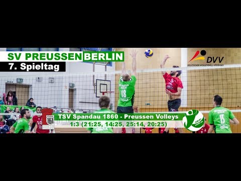 7. Spieltag: TSV Spandau 1860 - Preußen Volleys