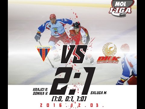 MOL133  Dunarea Galati - Debreceni HK   2:1 (1:0, 0:1, 1:0) 2016.12.03