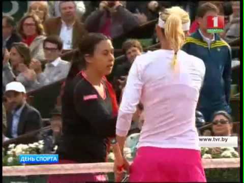 Квалификационные матчи на теннисном турнире Ролан Гаррос