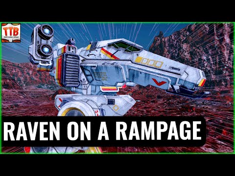 You've Never Seen What This Light Mech Can Do! - Raven - German Mechgineering #1256 MWO