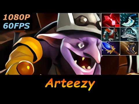 Dota 2 Arteezy (smurf) Timbersaw Pro Top MMR 17 Kills Ranked Full Gameplay