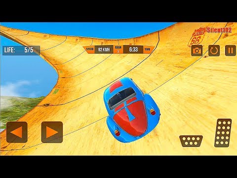 Mega Ramp Car Stunts Racing Impossible Tracks 3D - Vertical Mega Ramp #3 - Android Gameplay