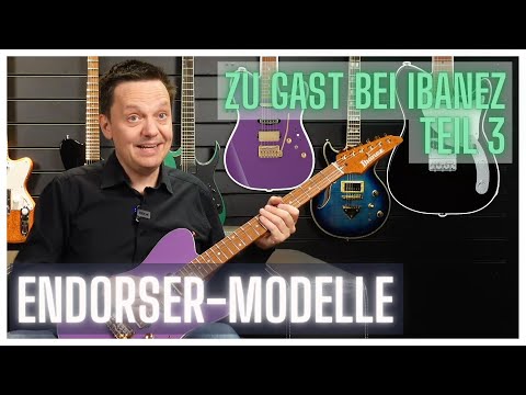 Ibanez AZS Endorser Modelle (Lari Basilio, Josh Smith)