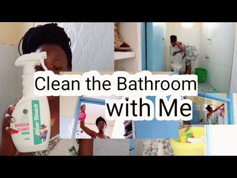 DEEP CLEANING MY TINY BATHROOM THE MAGGIE MWENDE WAY