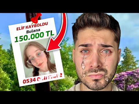 ELİF KAYBOLDU! BULANA 150.000 TL PARA ÖDÜLÜ
