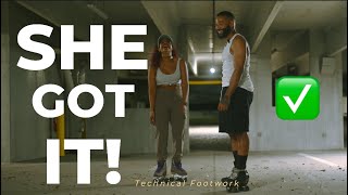 Technical Footwork Combo | Snakewalk | Pivots | Crescent Step