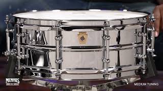 Video thumbnail for Ludwig 14x5 Supraphonic Snare Drum with Tube Lugs (LM400T) by Memphis Drum Shop
