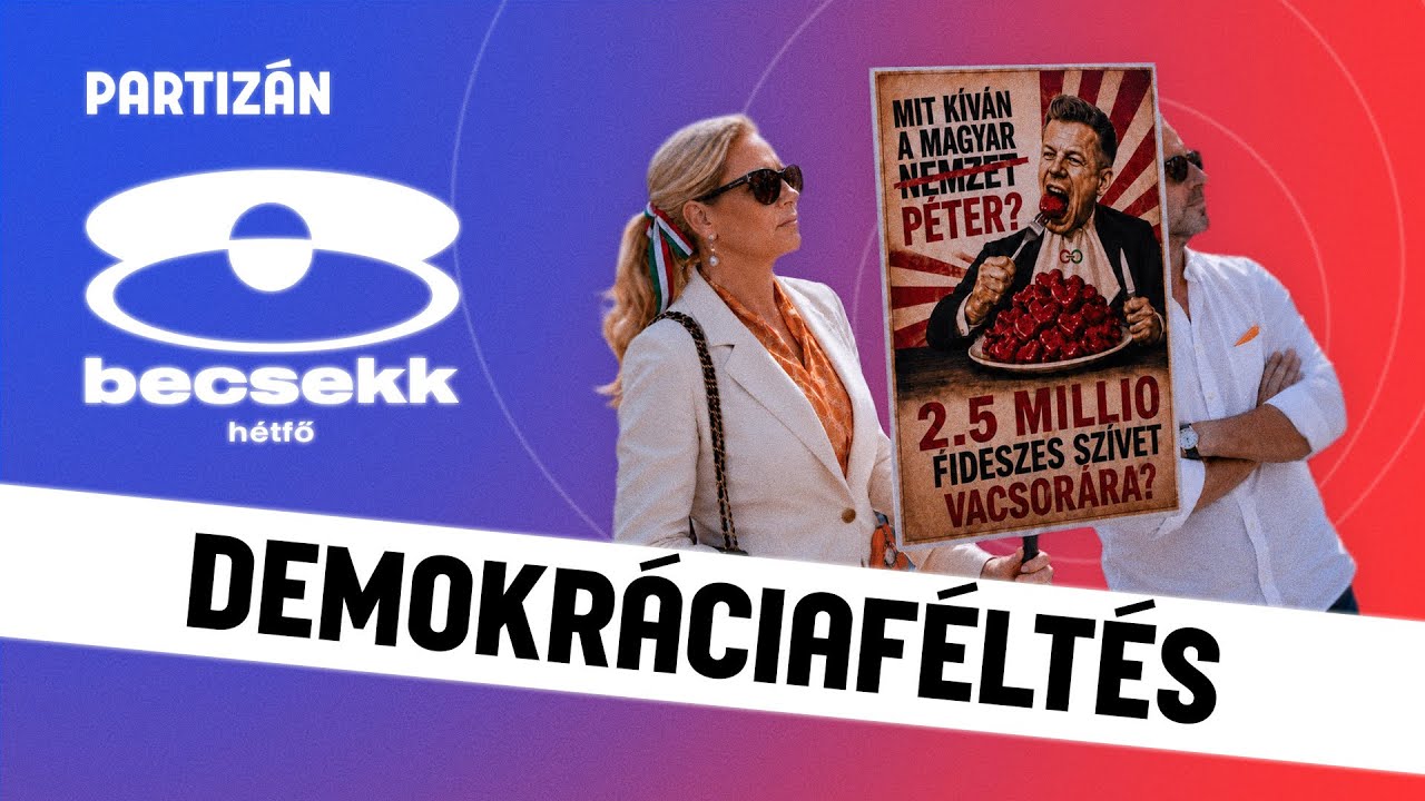 Tisza-ellenes tüntetés, 3500 fő, mínusz Bede Zsolt | Becsekk - június 8.