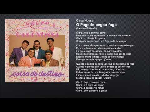 O pagode pegou fogo video