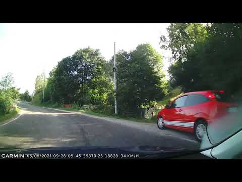 DRIVE #1620: Câmpulung-Bran (Romania) (timelapse 4x) *Read Description*