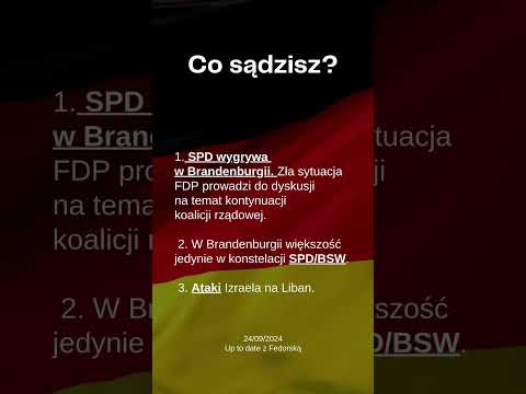 Up to date z Fedorską 24/09/2024