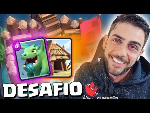 VOLTEI PARA ARENA 1 DESAFIO  CLASH ROYALE
