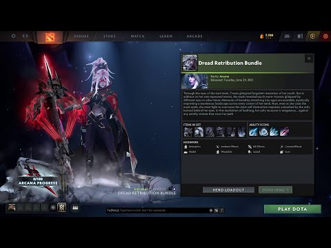Dota 2 Drow Ranger Arcana FULL preview (HD)