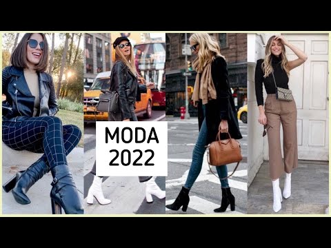 Looks DE OTOÑO INVIERNO 2022 CON BOTINES OUTFITS Y COMBINACIONES CON BOTINES DE MODA