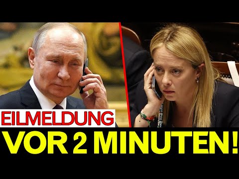 Schock-Anruf! Giorgia Meloni telefoniert mit Wladimir Putin – Brüssel völlig unvorbereitet