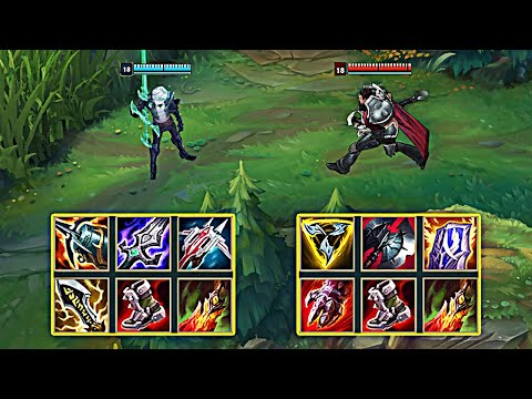 VIEGO vs DARIUS FULL BUILD FIGHTS - League of Legends