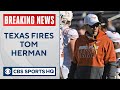 Texas fires head coach Tom Herman after four seasons with Longhorns | CBS Sports HQ