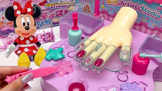 Download lagu Mickey Minnie Mouse Nail Artist Studio ASMR 💅 Zufriedenstellende Auspacken Disney Nagelstudio ASMR mp3