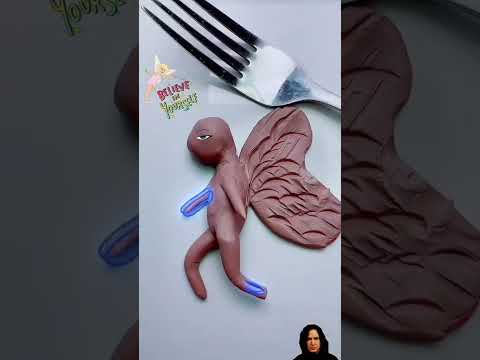 Easy art for beginners #easyclayart #monsterclay #clay #sculpting