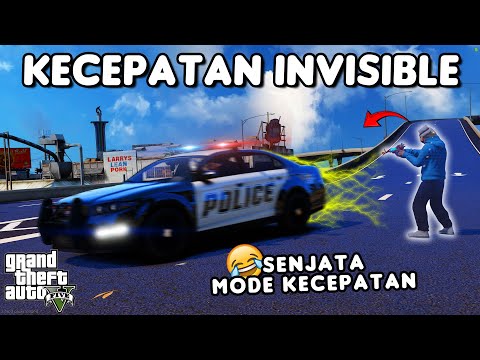 KECEPATAN TINGKAT TINGGI PAKE INVISIBLE - GTA 5 ROLEPLAY