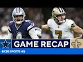 Cowboys Take Care of Saints 27-17 | FULL Game Recap | CBS Sports HQ
