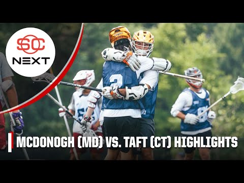 National High School Lacrosse Showcase Semifinal: McDonogh (MD) vs. Taft (CT) | Full Game Highlights