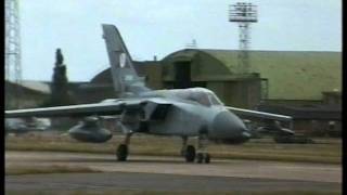 preview picture of video 'R.A.F.Coningsby 1994 Tornado Town.Copyright jetnoiseforever'