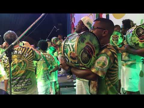 Imperatriz 2018: gravação da bateria no CD do Grupo Especial - Carnaval 2018