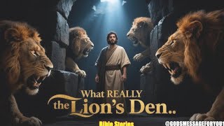 🦁 Daniel in the Lion’s Den | Full Bible Story of Faith and God’s Protection ✝️ @Newlivingchurch