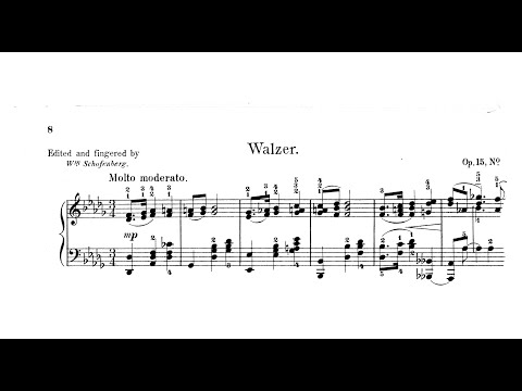 Moritz Moszkowski - Walzer, Op.15 No.5