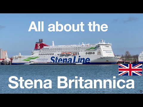 Stena Line Hoek - Harwich: All about the Stena Britannica incl. full Ship Tour
