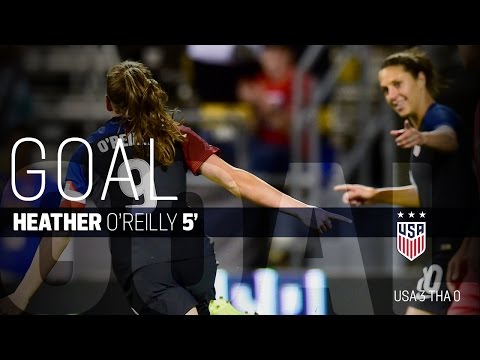 WNT vs. Thailand: Heather O'Reilly Goal - Sept. 15, 2016