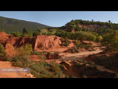 Luberon Geosites : the Ochre Massif