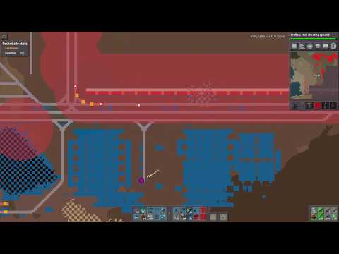 Factorio Artillery Clearing Biter Nests