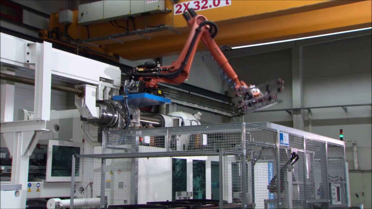 Kuka Automation for injection Molding