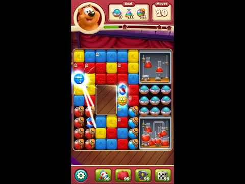 Toon Blast Level 8295 - NO BOOSTERS 🐻🐺🐱 | SKILLGAMING ✔️