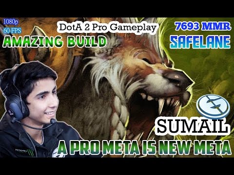 Sumail Epic Lone Druid | 890 Attack Range | A Pro Meta is New Meta | Play Dota 2 Full Ranked Match