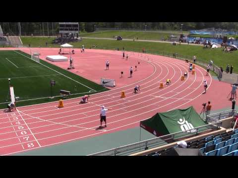 Gabriel El Hanbli - 400m haies finale Championnat canadien sénior 2014