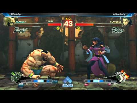 USFIV: RG Snake Eyez vs MD Louffy - EVO2014 Top 8 - Capcom Pro Tour