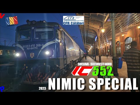 Intercity Suceava - Bucuresti | Calatorie cu trenul IC 552 Stefan cel Mare in 2023